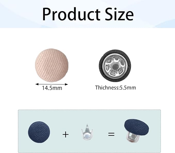 20sets 4 Colors Baseball Cap Top Button Replacement, Replacement Hats Buttons, Cotton Hat Button Replacement for Repair, Production, Clothing Sewing