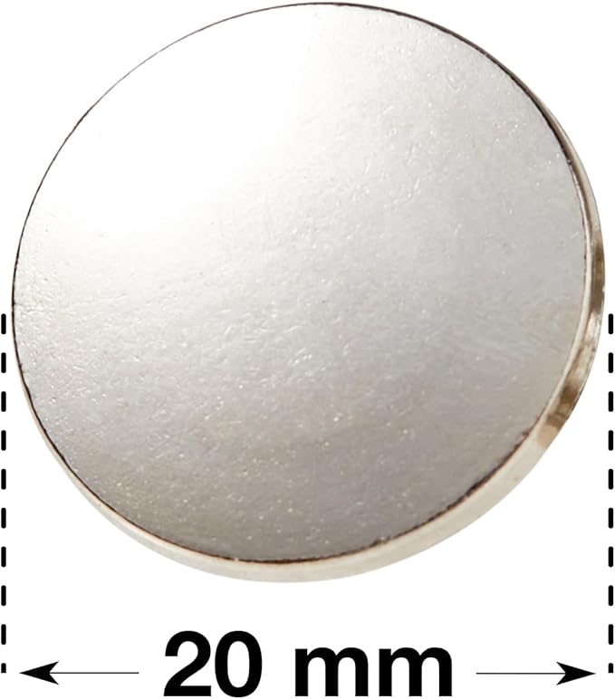 Alloy Jeans Button for Replacement,Super Hard,Quick Install,No Sewing,Skin&Clothes Protected,with Screw and Tool(Silver) 20mm 10pcs
