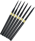 6Pcs Paint by Numbers Kit for Adults Acrylic Paint Brushes Set,Professional Fine Tip Detail Paintbrushes for Watercolor Gouache Oil Face Painting,Models,Figurine,Craft