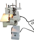110V Sergers Overlock Sewing Machine Four lines, DP5 * 80-95, 1200 Stitches/Minute, with Foot Controller 80W Household Four-Thread Overlocking Machine (US Stock)