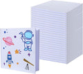 36 Pack Hardcover Blank Book,5x5 Inch Unlined Sketchbook Journal - 18 Sheets/36 Pages Each, Bulk Pack of White Hardcover Blank Books for Writing, Drawing Make Your Own Book, Multi-Purpose for Students & Adults