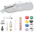 Handheld Sewing Machine, Portable Mini Sewing Machines for Beginners, Quick Stitching with Accessory Kit, Electric Sewing Machine for DIY Projects at Home or Travel