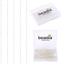 Silver Plated Flat Head Pins Non Tarnish 35mm 200pcs for Jewelry Making Findings