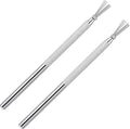 Clay and Pottery Feather Wire Texture Tools, Pottery Scoring Tool Wire Feather Texture Tool Detail Texturing Modeling Toolss for Clays Ceramics Potterys Sculpting, 2 PCS 5.1 Inch