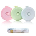 3 Pack Retractable Measuring Tape，60-Inch 1.5 Meter Tape Measures Dual Sided Flexible Ruler for for Body Measurements Craft Fabric Cloth Tailor Sewing Weight Loss (Pink,Green,Blue)