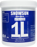 SNOWSUN Blue Acrylic Paints, Large Bulk Heavy Body Acrylic Paint (42.4 oz, 1L) - Non Toxic Gloss Thick Art Paint for Multi-Surface, Canvas Wood Ceramic and Leather, Stone Craft, for Artists & Beginners