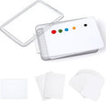Nuanchu 1 Pcs 9 x 12 Inch White Tempered Glass Palette for Oil Painting with Lid and 40 Sheets Disposable Paper and 2 Sponges Keeps Wet Paint Fresh for Artist DIY Color Mixing Beginners