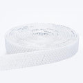 Novani Self Adhesive Pears Ribbon 1 Roll - 3 Yards White Pearls Crystal Diamond Bling Strips Glitter Resin Ribbon for Crafting,Home DIY Decoration（White Pearls,0.78 Inch,3Y）