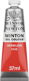 Winsor & Newton Winton Oil Color, 37ml (1.25-oz) Tube, Vermilion Hue