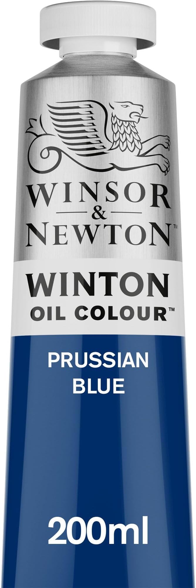 Winsor & Newton Winton Oil Color, 200ml (6.75-oz) Tube, Prussian Blue