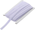 MECCANIXITY 1/2 Inch Double Fold Bias Tape Continuous Bulk Cotton Bias Tape for Sewing Seaming Quilting Hemming Binding Crafts (Light Purple 25 Yards)