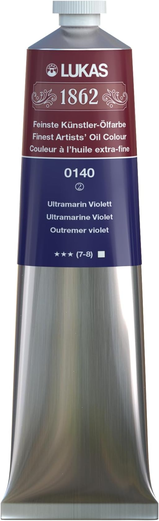 Lukas 1862 Oil 200 ml Professional Quality Ultramarine Violet