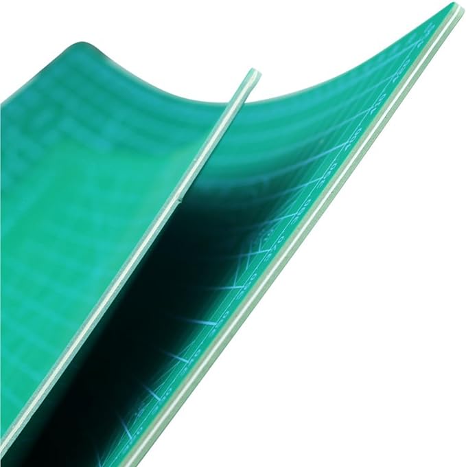 A4 Self Healing Sewing Mat,12 x 9 inches Double Sided 5-Ply Craft Cutting Mat Flexible Non Slip Craft Cutting Mat (A4)