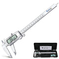 Kynup Digital Caliper 8 inch,Caliper Measuring Tool, Vernier Caliper, Stainless Steel, Full Turn Off, Switch from Inch Metric Fraction, Micrometer Digital for Household, DIY(200MM)
