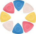 CampTek 8 PCS Triangle Sewing Tailors Chalk, Fabric Marker for Dressmaking, Sewing Supplies Accessories- Tailor's Chalk for Precision Marking on Fabric, Assorted Colors