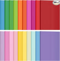 Qilery 500 Sheets Colored Rainbow Tissue Paper Bulk for Gift Bags 15 x 20 Inch Acid Free Packaging Wrapping Decoupage Paper Sheets Easter Wedding Rainbow Party Decoration DIY Flowers, Pom Poms