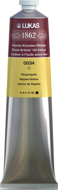 Lukas 1862 Oil 200 ml – Professional Quality Oil Colour Naples Yellow