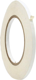 WOD CFTC6 Console Artist Tape White, 1/4 inch x 60 yds. Flatback Paper Marking/Labeling Tape Residue Free, for Watercolor Paper to Prevent Tearing