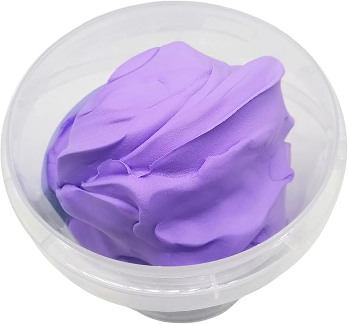 Air Dry Modeling Clay 10.5 oz Ultra Light Soft Magic Clay DIY Moulding Dough Primary Colors for Adults Kids Art Craft Kit Purple