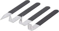 4PCS Clay Carving Knife Tools, Metal Pottery Clay Carving Tools, Pottery Sculpting Tools Set, for Engraving, Shaping, Styling Clay Pottery and Sculpture