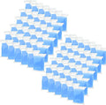 Blue Air Dry Clay 72 Packs Foam Clay Air Dry Foam Clay for Kids, Moldable Super Light Weight Clay Perfect for Arts, Crafts, Classroom Teaching