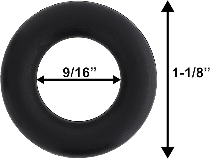 Bobbin Winder Tire (4-Pack), 15287, Fits Singer, Brother, Kenmore, and More | Replacement Rubber O-Ring for Sewing Machines