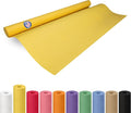 36" x 1200" (100 feet) Yellow Kraft Paper Roll - USA-Made Quality Craft Paper for Gift Wrapping, Kids' Arts & Crafts, School Projects - 100% Recycled Natural Material 50lb Thickness by IDL Packaging