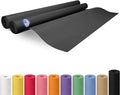 Black Paper Rolls 36" x 1200" (100 feet), Pack of 2 - USA-Made 50lb Thick Kraft Paper for Packing, Shipping, Wrapping, Crafts, Arts, Birthday Party - 100% Recycled Gift Wrap Material by IDL Packaging