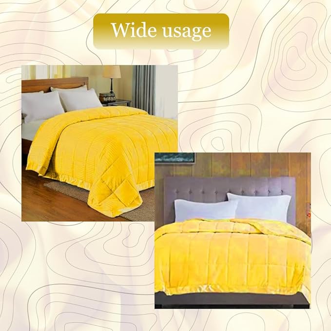 Canary Yellow Satin Blanket Binding 2 Inch x 4 3/4 Yards Single Fold Tape for Quilt Edging Yellow Smooth Finish Easy to Sew On Durable Trim Material Ideal for Blanket Crafts DIY Projects Sewing
