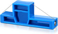 Clay Bevel Tool Pottery Tools Angle Cutter Pottery Wire Bevel Cutter Clay Wire Cutters for Sculpting Small Trimming Tool Blue Plastic Ceramic Wires Clays Cutting Tools 2.76 inches