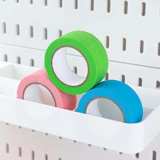 VGOODALL 7PCS Colored Masking Tape, Washi Tape Set for Arts & Crafts, Kids Art Supplies, 330 Feet x 1 Inch