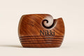 Personalized Wooden Yarn Bowl, Handmade Yarn Organizer Bowl, Rosewood Decorative Weaving Thread Storage bowls, Perfect for Mother's day Gifts