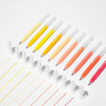 ROSYMENG 10 Colors Acrylic Gel Pens Set, Big-Capacity Ink Acrylic Paint Pen for Adults Coloring Books, Waterproof Paint Markers for Canvas, Rock, Wood, Drawing Doodling, Ceramic, Fabric, DIY Crafts