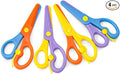 LovesTown Toddler Scissors, 4PCS Adaptive Blunt Tip Training Safety Scissors for Kids, Child Hand-Eye Coordination Development, Early Preschool Development Tools, Stocking Stuffer DIY Craft Projects