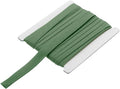 MECCANIXITY 1/2 Inch Double Fold Bias Tape Continuous Bulk Cotton Bias Tape for Sewing Seaming Quilting Hemming Binding Crafts (Army Green 6 Yards)