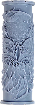 Owl Clay Texture Roller (4") - Winter Set #01 - Embossing Pattern Roller for Polymer & Ceramic Clay, Pottery & Crafts