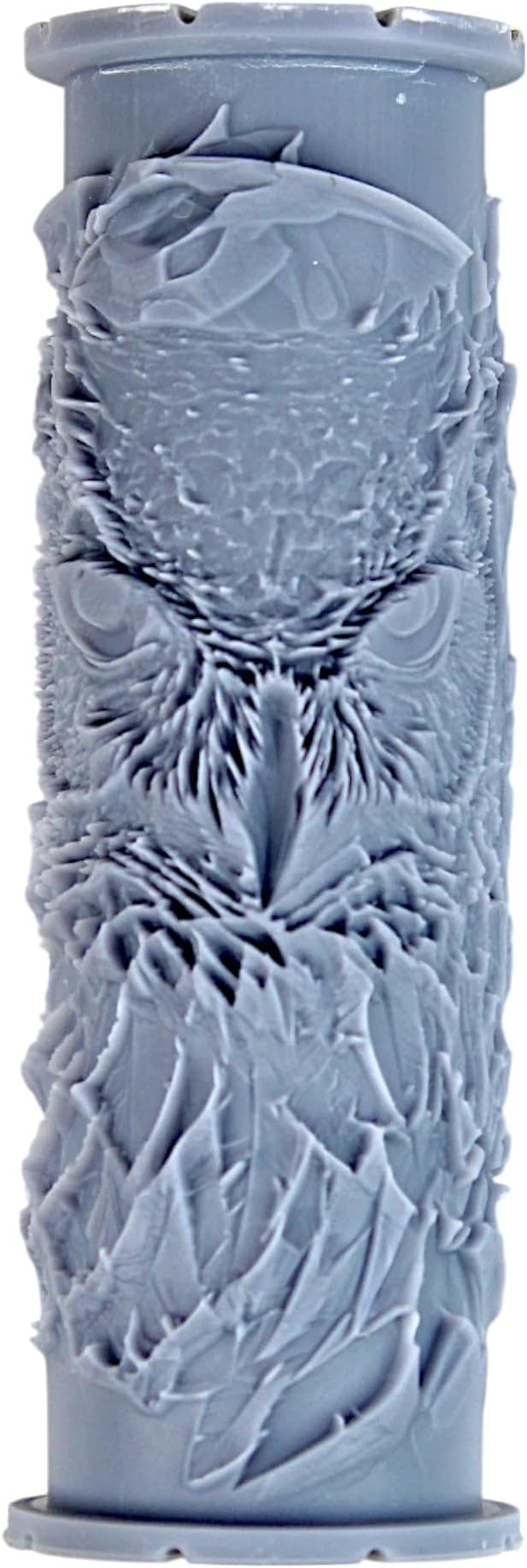 Owl Clay Texture Roller (4") - Winter Set #01 - Embossing Pattern Roller for Polymer & Ceramic Clay, Pottery & Crafts