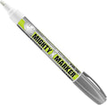 PM-36 Paint Marker, 2.3mm Bullet Tip, Permanent & Waterproof, DIY Crafts, Drawing, Glass, Ceramic, Stone, 6 Bonus Reversible Tips, Made in USA, Silver 6 Pack