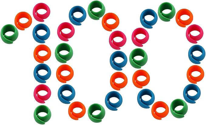 100pcs Thread Spool Savers - Prevent Thread Tails from Unwinding for Sewing and Embroidery Machine Spools