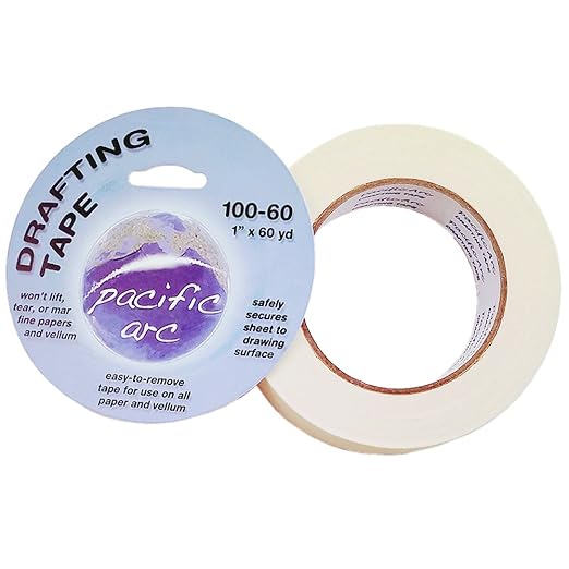 1in. Drafting Tape Roll: 60 yds