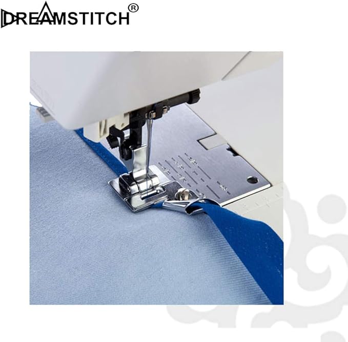 DREAMSTITCH 820245096 Bias Binder Presser Foot for Pfaff A, B, C, D, E, F, G, J, K and Most Low Shank Sewing Machine 820245096
