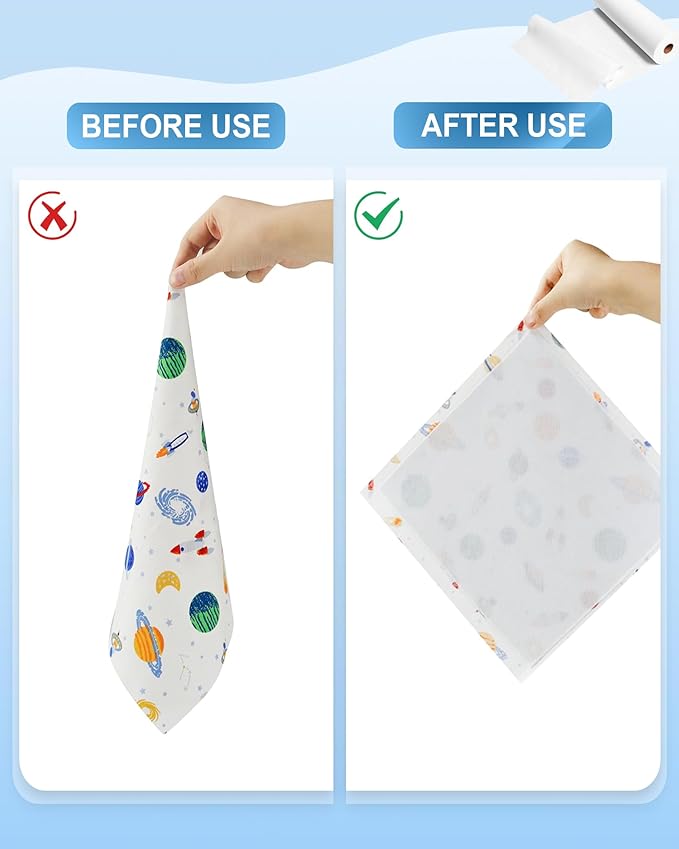 PLANTIONAL Iron-On Fusible Fleece Interfacing: 16.5 Inches x 10 Yards Light Weight Single-Sided Loft Iron On Fusible Fleece White for Sewing Crafting and Home Decor