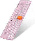 Rayson RC4000P-US Paper Cutter Trimmer, A4 Size (12 inch) Paper Cutter for Coupon, Craft Paper and Photos (Light Pink)