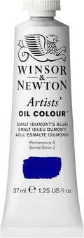 Winsor & Newton Artists' Oil Color, 37ml (1.25 oz) Tube, Smalt (Dumont's Blue)