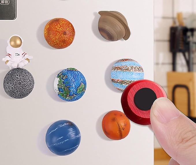Magnetic Dots 0.8″ Self-Adhesive (160 Pack) – 0.08″ Thin Flexible Craft Magnets for DIY Photos, Fridge, Office & Classroom Organization