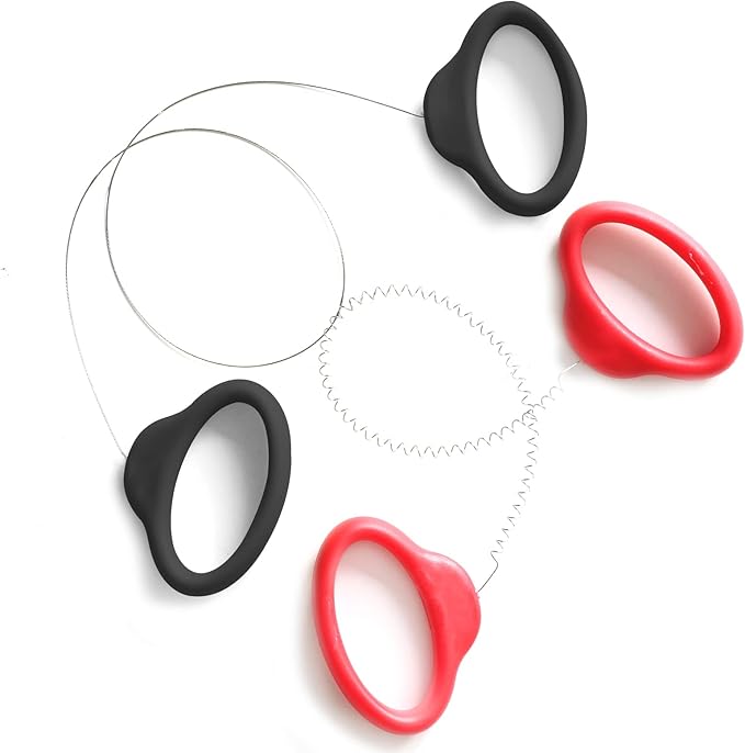 Pottery Wire Tool, Black and Red Handle Standard Clay Wire Cutter for Pottery Wheel and Clay Artists, Pottery Wire Tool Widely Used in Pottery Wheel and Clay Cutting Sculpting Pottery Wire Tools
