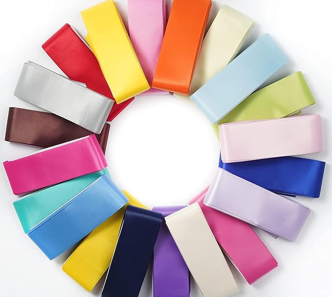 Baby Maize Satin Blanket Binding 2 Inch x 4 3/4 Yards Single Fold Tape for Quilt Edging Ivory Smooth Finish Easy to Sew On Durable Trim Material Ideal for Blanket Crafts DIY Projects Sewing