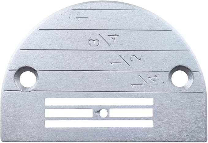 2PCS #147150LGW Industrial Sewing Machine Needle Plate Compatible with JUKI Brother Singer Single Needle Sewing Machines