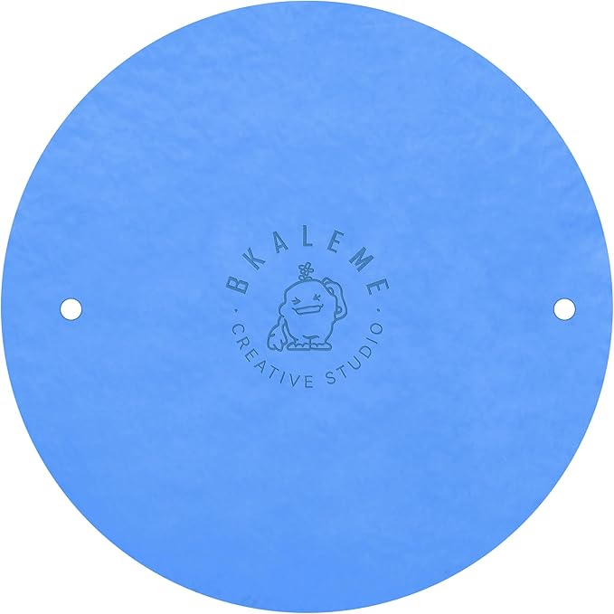 BKALEME BatMate for Ceramics and Pottery 12 Inch, Warp-Resistant Pottery Bats, Boosted Pottery Wheel Stability, for Pottery Tools & Pottery Machine Accessories, Blue