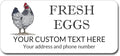 (Made in USA) Custom Carton Stickers Labels for Egg, Personalized Packaging Sticker Label Customized cartons Sticke Lable